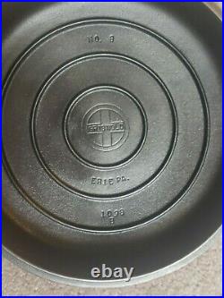 Griswold #8 Cast Iron High Dome Skillet Lid p/n 1098B Small Logo