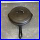 Griswold #8 Cast Iron Skillet #704 With High dome Lid #1098C Vtg SITS FLAT