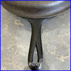 Griswold #8 Cast Iron Skillet #704 With High dome Lid #1098C Vtg SITS FLAT