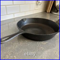 Griswold #8 Cast Iron Skillet #704 With High dome Lid #1098C Vtg SITS FLAT