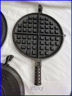 Griswold #8 Cast Iron Waffle Iron