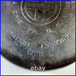 Griswold # 8 Dutch Oven 1278 A Cast Iron with Self Basting Lid 1288 B