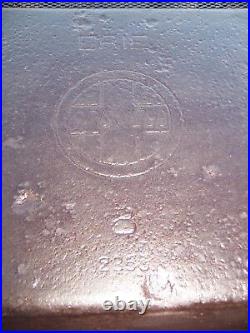 Griswold #8 HAM BOILER/ROASTER Slanted Big Logo P/N 2363 1915-1925 Era