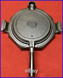 Griswold # 8 Hammered Cast iron Waffle Iron
