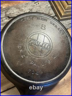Griswold #8 Slant Logo EPU Cast Iron Skillet