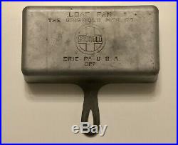 Griswold 877 Cast Iron Loaf Pan Rare Hard To Find Erie USA