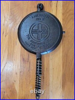 Griswold #885/886 cast iron waffle paddles