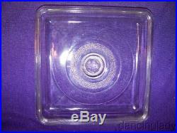 Griswold 9 1/2 Square Glass Skillet Cover Nice