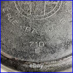 Griswold #9 710 E with Heat Ring 11.5 Inch Cast Skillet Erie Pa. USA