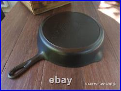 Griswold #9 Cast Iron Skillet With Large Slant Logo And Heat Ring Restored