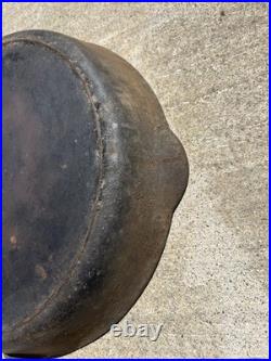 Griswold Antique Large Cast Iron Skillet Erie PA. 719 A NO. 12 Rocks @Read@