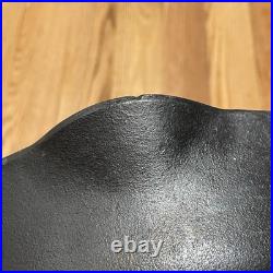 Griswold Antique Large Cast Iron Skillet Erie PA. 719 A NO. 12 Very Good Black