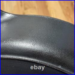 Griswold Antique Large Cast Iron Skillet Erie PA. 719 A NO. 12 Very Good Black