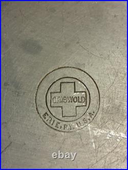 Griswold Cast Aluminum Bailed Griddle, 1920-50's Pat #435, sz 14