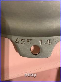 Griswold Cast Aluminum Bailed Griddle, 1920-50's Pat #435, sz 14