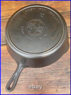 Griswold Cast Iron #10 Slant EPU DEEP Skillet with Heat Ring