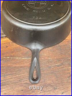 Griswold Cast Iron #10 Slant EPU DEEP Skillet with Heat Ring