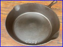 Griswold Cast Iron #10 Slant EPU DEEP Skillet with Heat Ring