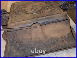 Griswold Cast Iron #11 American HIGH BASE Waffle Iron 3270/987 Base