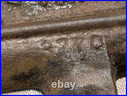 Griswold Cast Iron #11 American HIGH BASE Waffle Iron 3270/987 Base