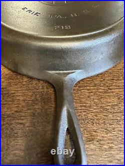 Griswold Cast Iron 12 Large Block Logo Skillet Flat On Glass Ships Fast Rare HTF