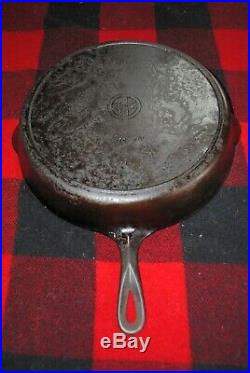 Griswold Cast Iron #12 Skillet With Matching Lid (No's 719B AND 472)