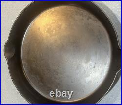Griswold Cast Iron #14 Large Block Logo Skillet With Heat Ring Restored Pan