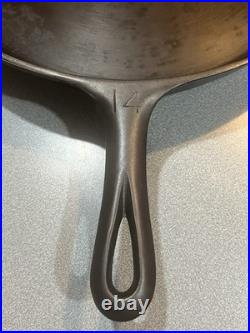 Griswold Cast Iron #14 Large Block Logo Skillet With Heat Ring Restored Pan