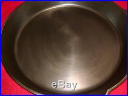 Griswold Cast Iron # 14 Skillet Block Logo Smoke Ring