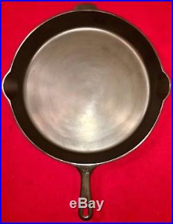 Griswold Cast Iron # 14 Skillet Large Block Logo EPU