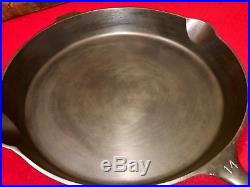 Griswold Cast Iron # 14 Skillet Large Block Logo EPU