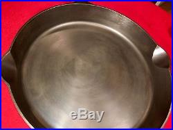 Griswold Cast Iron # 14 Skillet Large Block Logo EPU