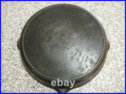 Griswold Cast Iron 14 skillet Very Nice Used Shape