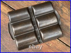 Griswold Cast Iron #17 Gem Pan (Hard To Find Version with Wide Band)