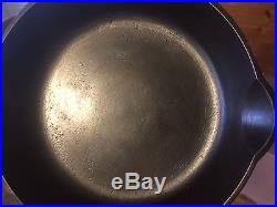 Griswold Cast Iron # 2 Large Block Logo Skillet with Heat Ring