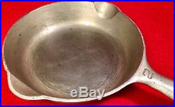 Griswold Cast Iron # 2 Skillet Block Smooth Bottom EB