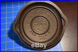 Griswold Cast Iron # 3 Skillet Lid Cover Low Dome with Full Raised Letters