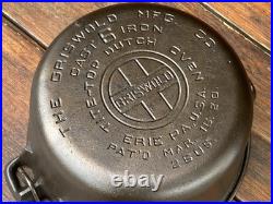 Griswold Cast Iron #6 Dutch Oven