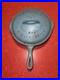 Griswold Cast Iron #7 Blue Enamel Skillet with Matching Lid