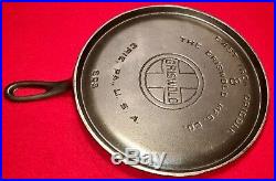 Griswold Cast Iron # 8 Handle Griddle Large Block Logo EPU FLAT