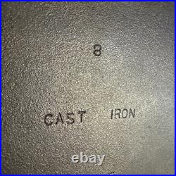 Griswold Cast Iron #8 Long Rectangular Griddle With Logo