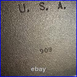 Griswold Cast Iron #8 Long Rectangular Griddle With Logo