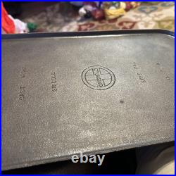 Griswold Cast Iron #8 Long Rectangular Griddle With Logo