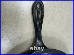 Griswold Cast Iron #8 The American Waffle Iron, Finger Hinge Version