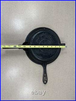 Griswold Cast Iron #8 The American Waffle Iron, Finger Hinge Version