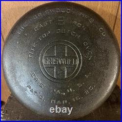 Griswold Cast Iron #9 Fully Marked Tite Top Dutch Oven Erie, PA USA Clean Smooth
