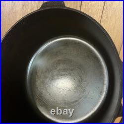 Griswold Cast Iron #9 Fully Marked Tite Top Dutch Oven Erie, PA USA Clean Smooth