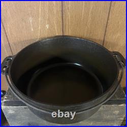 Griswold Cast Iron #9 Fully Marked Tite Top Dutch Oven Erie, PA USA Clean Smooth