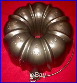 Griswold Cast Iron Bundt Pan Advertising Frank Hayes