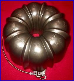 Griswold Cast Iron Bundt Pan Advertising Frank Hayes